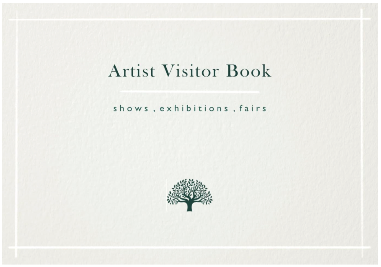 ARTIST VISITOR BOOK